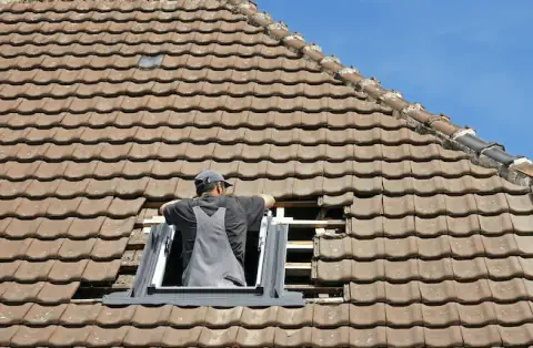 Pose de velux - Guérard